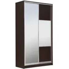 Шкаф-купе Рэйгрупп 138450 VVX Elgon РГ-11.06 (венге/венге/хром)