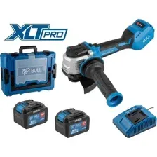 Угловая шлифмашина Bull CSG 1812-1 SR XLTpro Xcase 1333998 (с 2-мя АКБ, кейс)
