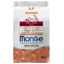 Сухой корм для собак Monge Mini Adult Salmon and Rice 800 г