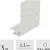 Софит  Docke Софит с центральной перфорацией Premium 3м (пломбир)