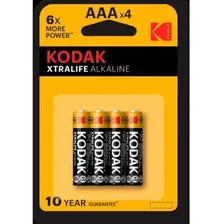 Батарейка Kodak XTRALIFE LR03-4BL K3A-4
