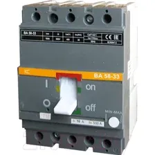 Выключатель автоматический КС ВА 58-33 3P 160А 35кА / 84113