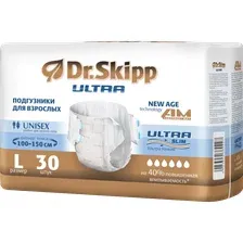 Подгузники для взрослых Dr.Skipp Ultra L (30 шт)