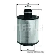 Масляный фильтр Mahle Knecht OX553D
