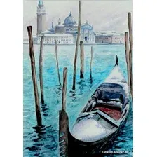 Картина Stamprint Гондола АT019 (85x60)