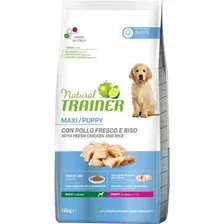 Корм для щенков Trainer Puppy Maxi, курица, 12 кг