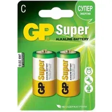 Комплект батареек GP Batteries Super LR14/C 14A-CR2 (2шт)