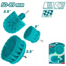 Набор щеток для электроинструмента Total TACM3001