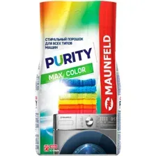 Стиральный порошок MAUNFELD Purity Max Color Automat 9 кг