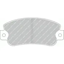 Тормозные колодки дисковые передняя ось FERODO FDB351B