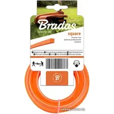 Леска для триммера Bradas Trimmer ZTK20100K (квадрат)