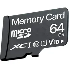 Карта памяти Memory 64GB Class 10 (без адаптера)