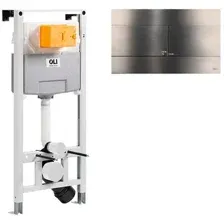 Инсталляция для унитаза OLI 885052+889313 (gun metal)