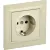 Розетка IEK Brite BR-R14-16-K10-F (бежевый)