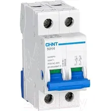 Выключатель нагрузки Chint 2п 63А NH4 (R) / 398041