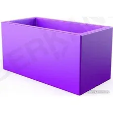 Кашпо Berkano Cubric 40*100 DB (сиреневый)