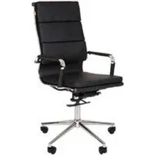 Кресло офисное Chairman 750 (экокожа, черный)