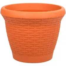 Кашпо Serinova Rattan №4 20-HS0408101-200100 (терракотовый)