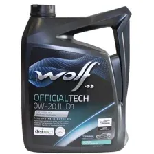 Wolf OFFICIALTECH 0W-20 IL D1 4 л