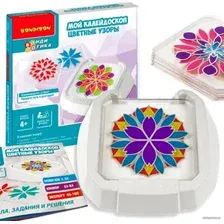 Развивающая игра Bondibon Мой калейдоскоп. Цветные узоры ВВ5080