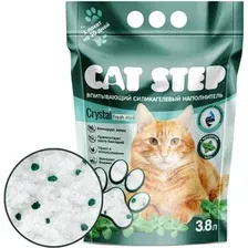 Наполнитель для туалета Cat Step Crystal Fresh Mint 3.8 л
