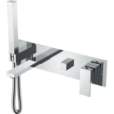 Смеситель без скрытого механизма Boheme Qubic 474-2-CR (хром)