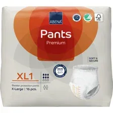 Подгузники-трусы для взрослых Abena Pants Premium, XL1, 16 шт