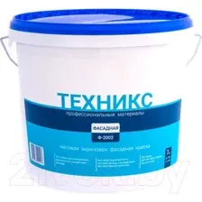 Краска Техникс Фасад ВД-АК-1 Ф-2002 P (7кг, серый)