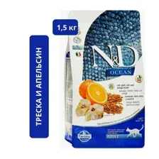 Farmina N&D LG Ocean Cat (Треска и апельсин) 1,5 кг 6036780
