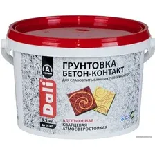 Акриловая грунтовка Dali Бетон-контакт (6 кг)