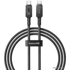 Кабель Baseus Unbreakable Series USB Type-C - USB Type-C (1 м, черный)