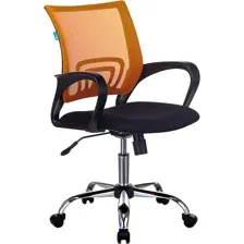 офисное компьютерное кресло Kingstyle KE-695N SL, оранжевый