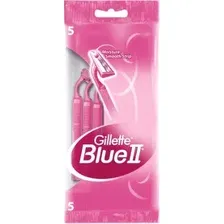 Набор бритвенных станков Gillette Blue II одноразовые (5шт)