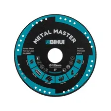Круг алмазный 125х22,2 мм BIHUI Metal Master