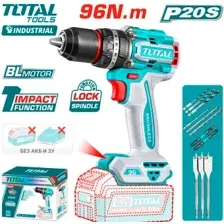 Ударная дрель-шуруповерт Total TIDLI209681 (без АКБ)