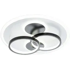 Люстра ESCADA 10235/4LED Round (черный/белый)