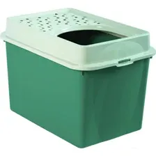 Туалет-домик Rotho Berty Top Entry Eco, зеленый, 4004605092