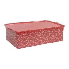Контейнер для хранения Violet С крышкой Bоно 5521109 (7.5л, красный)