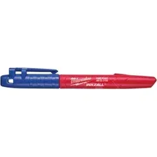 Маркер строительный Milwaukee Inkzall 4932492126 (1 шт, синий)