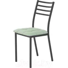 Стул AMC Comfort 4К1.10 (кожзам мятный/черный)