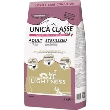 Корм для кошек Unica Classe, 3577, для взрослых стерилизованных кошек, утка, 1.5 кг