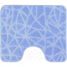 Коврик для туалета Shahintex РР 60x50 / 837182 (голубой)