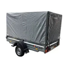 Прицеп для автомобиля Avtos A25P1B (2500x1500x300, R13, ресс. 3302(ГАЗ-2лист), тент 1200мм)