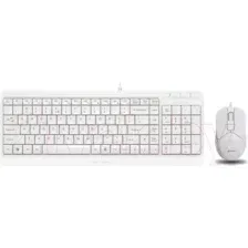 Клавиатура + мышь A4Tech Fstyler F1512 (белый)