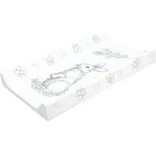 Пеленальная доска Sweet Baby Foresta Magica New Grigio Oliva на кроватку 79x45 (заяц серый/оливковый)