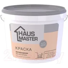 Краска Haus Master Интерьерная (11л, белый матовый)