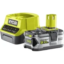 Комплект аккумулятор 18 В 5 Ач и зарядное устройство RYOBI RC18120 ONE+ (5133003366)