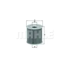Масляный фильтр Mahle Knecht OX346D