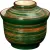 Бульонница Luxstahl China Town HM05257-4.5 фк8510 (слоновая кость/зеленый)