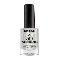 Лак для ногтей LUXVISAGE 3D HOLOGRAPHIC тон 701 Холодный бриллиант